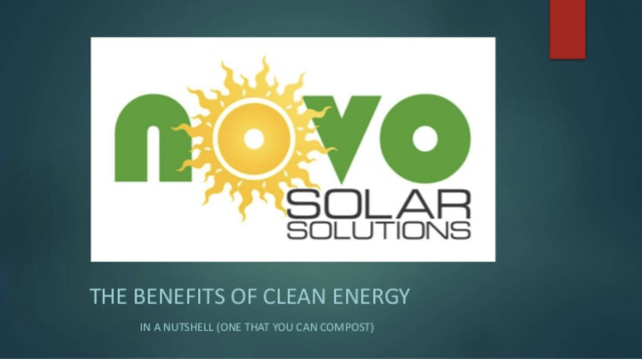 Novo Solar Mar Tizya The Benefits of Clean Energy